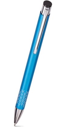 R-14 Metal kuglepen REY – turkis, mat