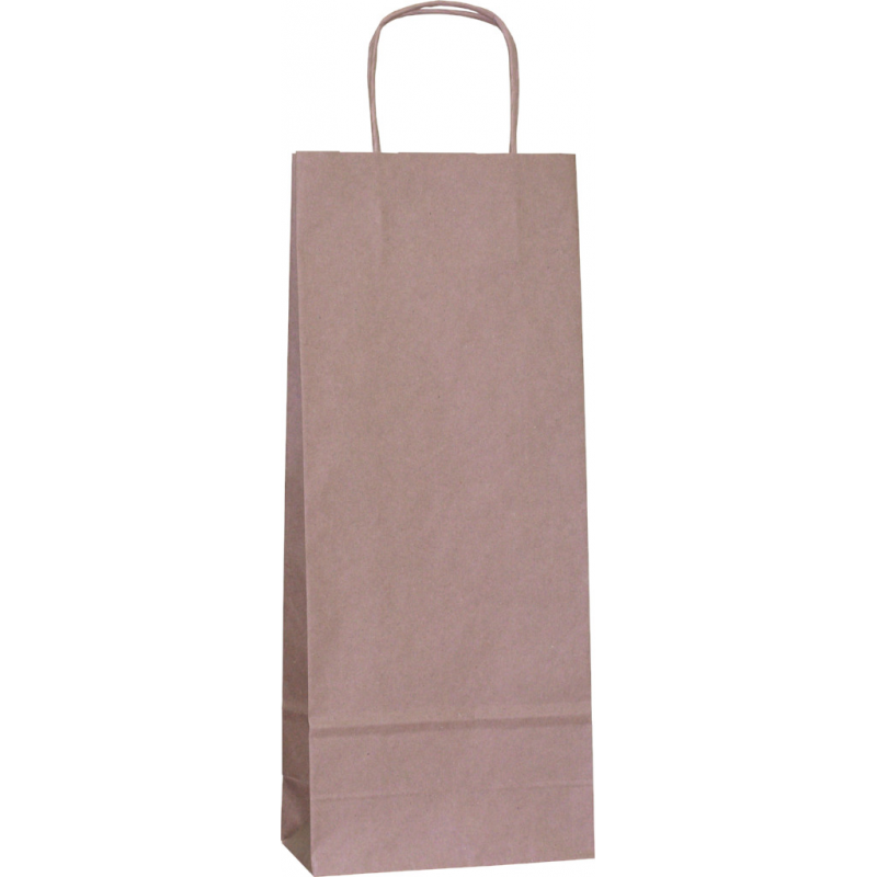 PS101G001 med snoet papirhåndtag Brun 180x80x225 mm